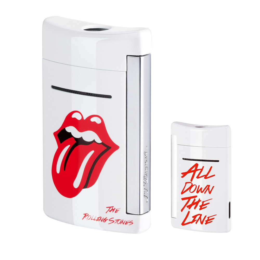 ST Dupont MiniJet Rolling Stones – White