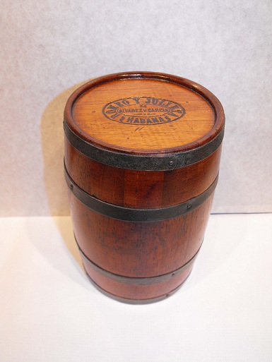 Cigar Barrel 1960s Romeo Light Wood