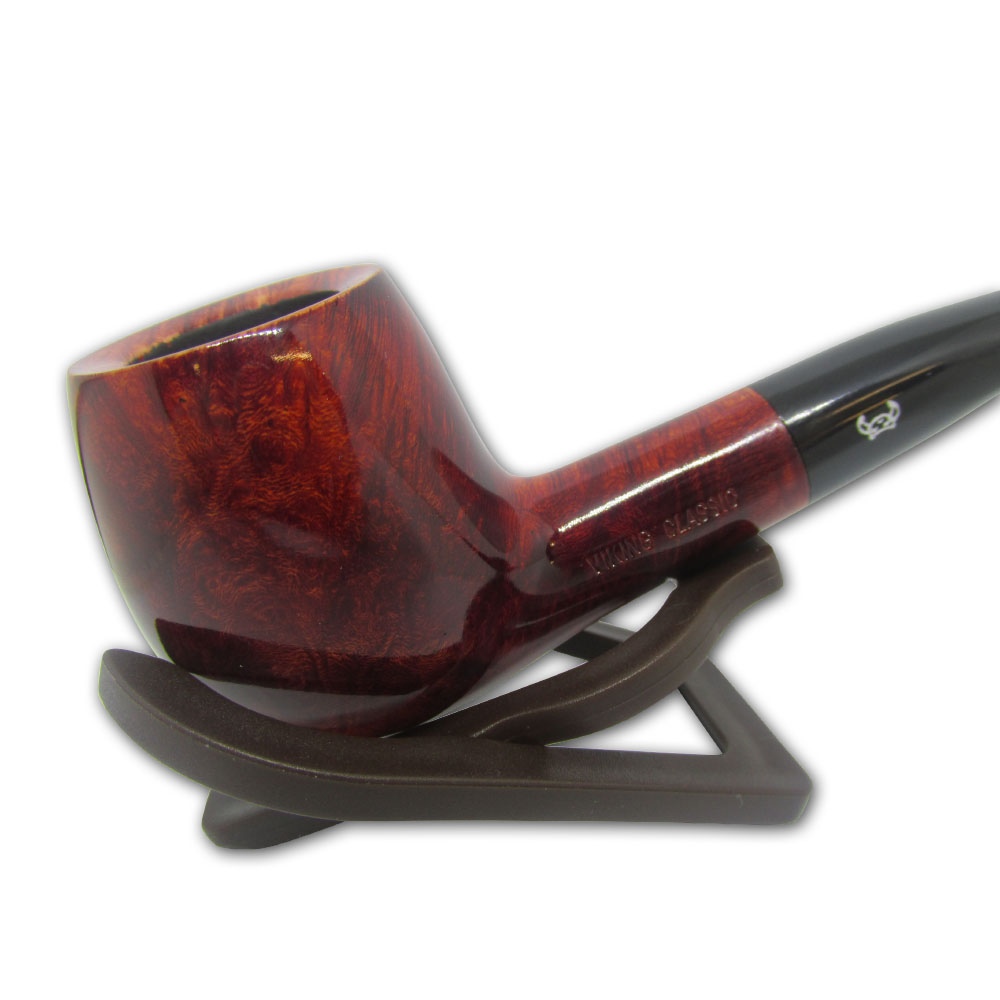 Viking Classic Ruby Smooth Liverpool Curved Pipe
