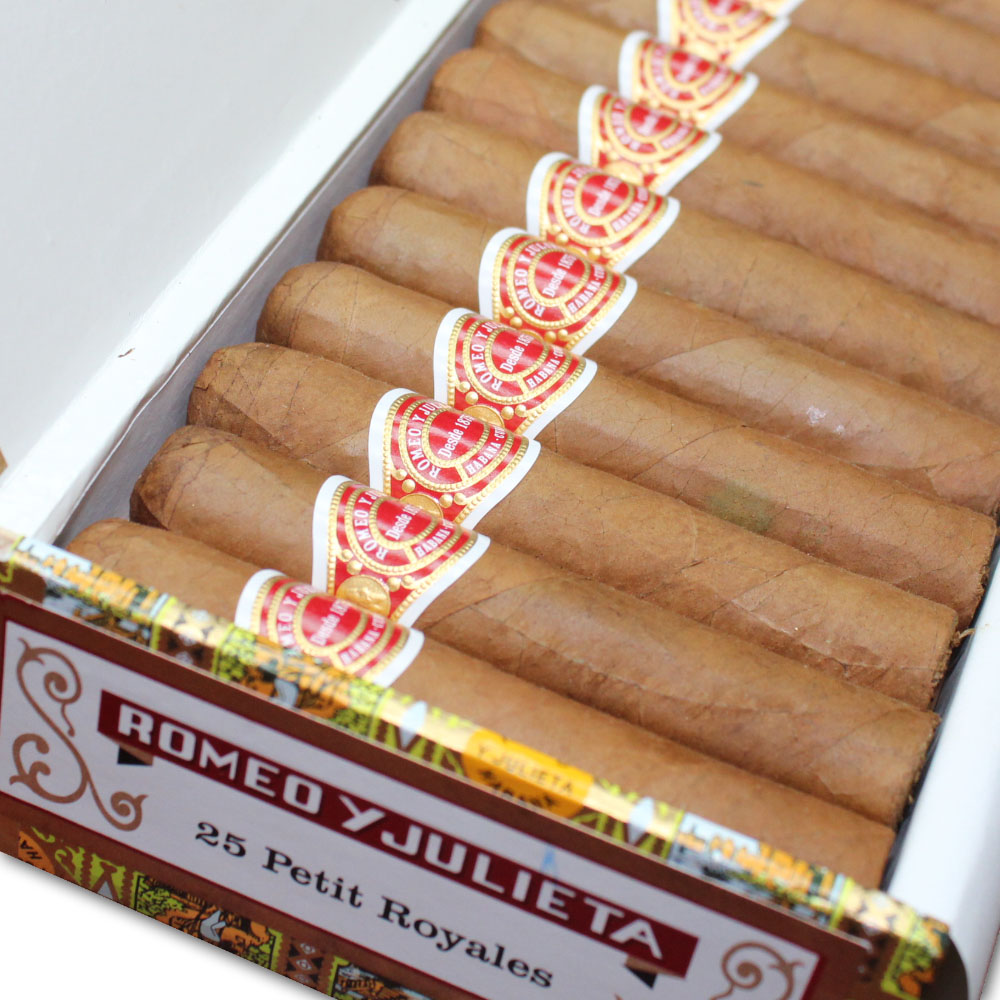 Romeo y Julieta Petit Royales Cigar Box of 25
