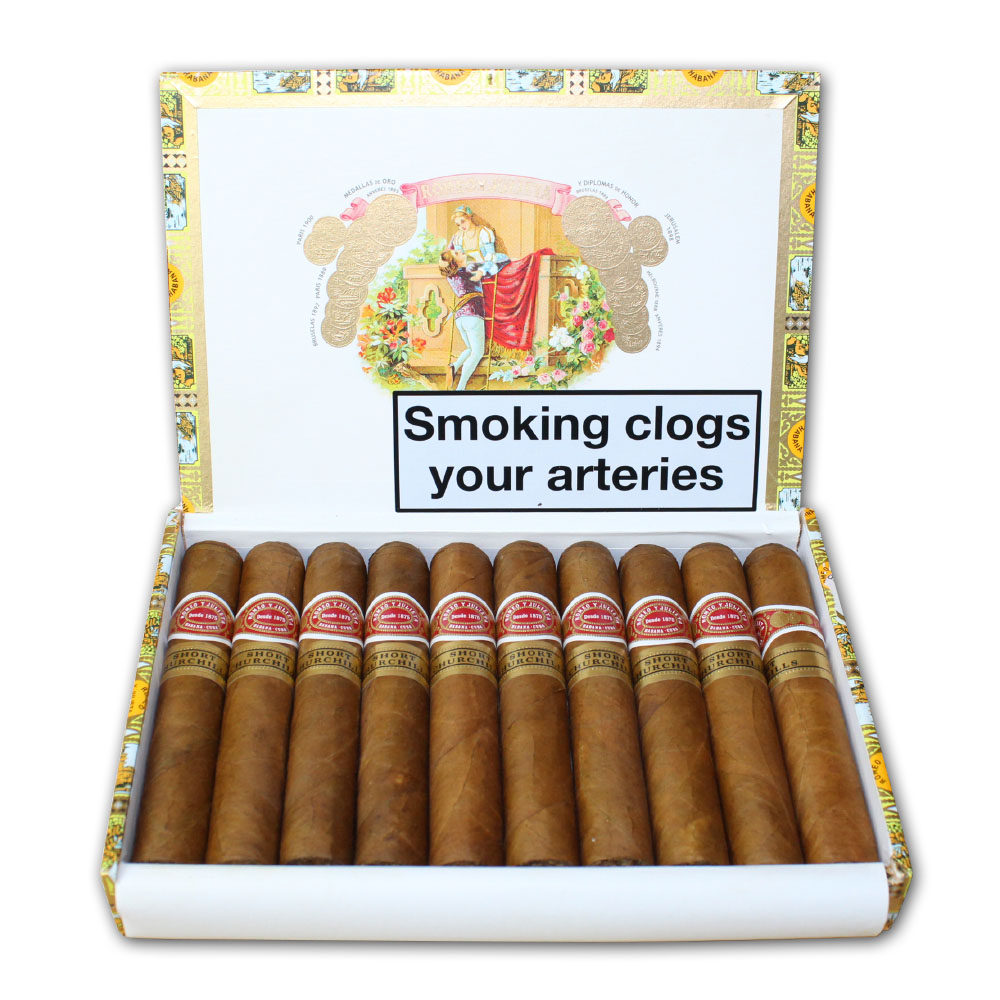 Romeo y Julieta Short Churchill Cigar Box of 10