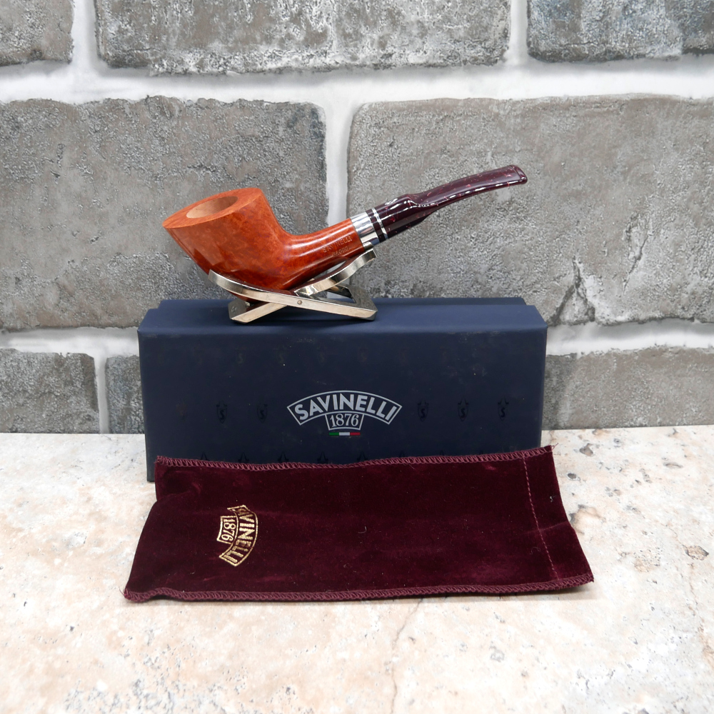 bacco pipe tobacco TOBACO 16OZ Light With every dab SAVINELLI "BACCO" LIGHT 311 CHERRYWOOD