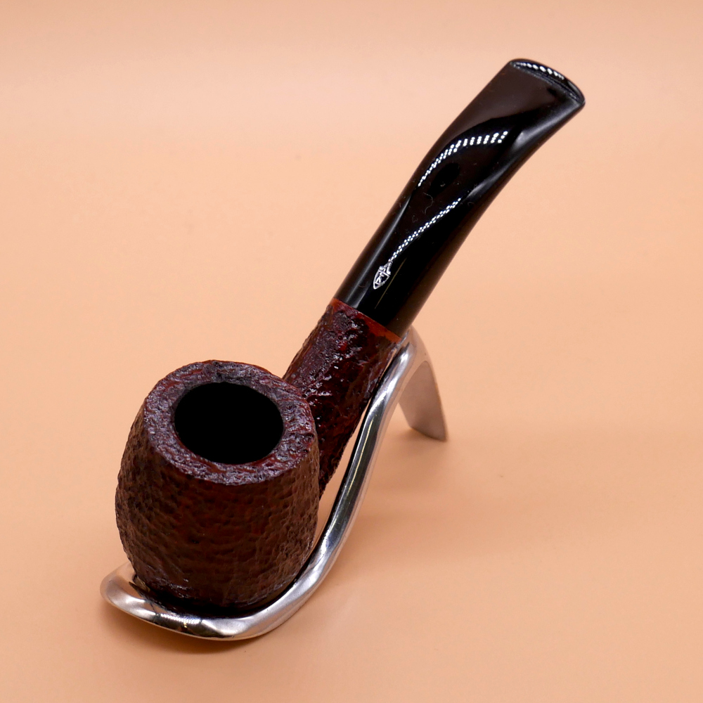 Savinelli ONE Starter Kit 601 Rustic Dark Brown Bent 6mm Fishtail Pipe ...