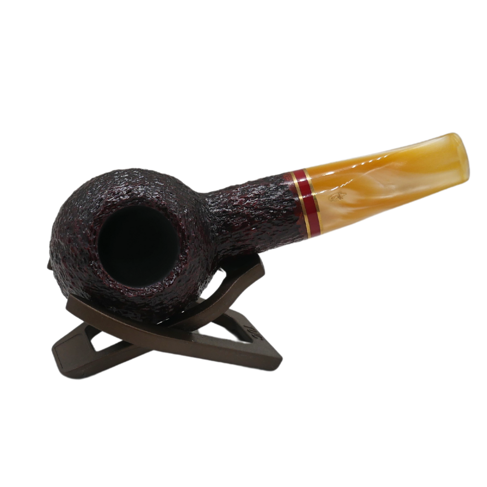 Savinelli St Nicholas 2024 320 Rustic 6mm Filter Fishtail Pipe