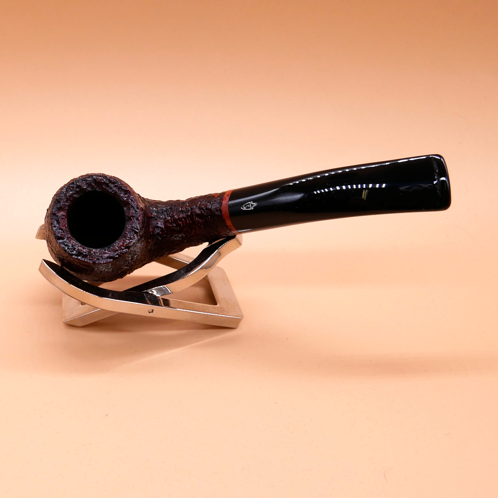 Savinelli ONE Starter Kit 601 Rustic Dark Brown Bent 6mm Fishtail