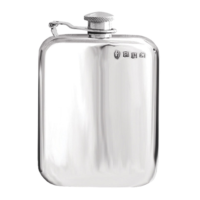 6oz Captive Top Pewter Flask - SF435CT
