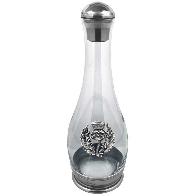 1L Thistle Crystal Decanter - VG017