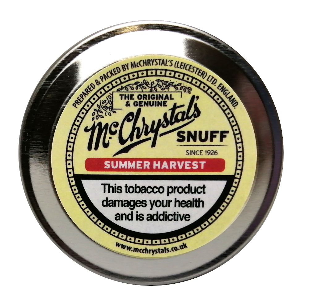 McChrystals Summer Harvest (Formerly Raspberry) Snuff - Mini Tin - 3.5g