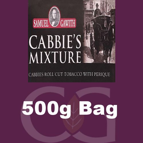 Samuel Gawith Cabbies Roll Cut Mixture Pipe Tobacco 500g Bag