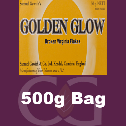 Samuel Gawith Golden Glow Broken Flake Pipe Tobacco 500g Bag