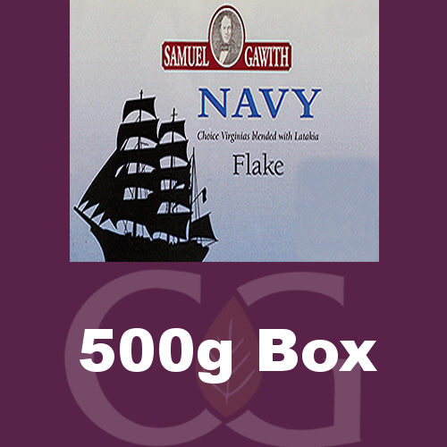 Samuel Gawith Navy Flake Pipe Tobacco 500g Box