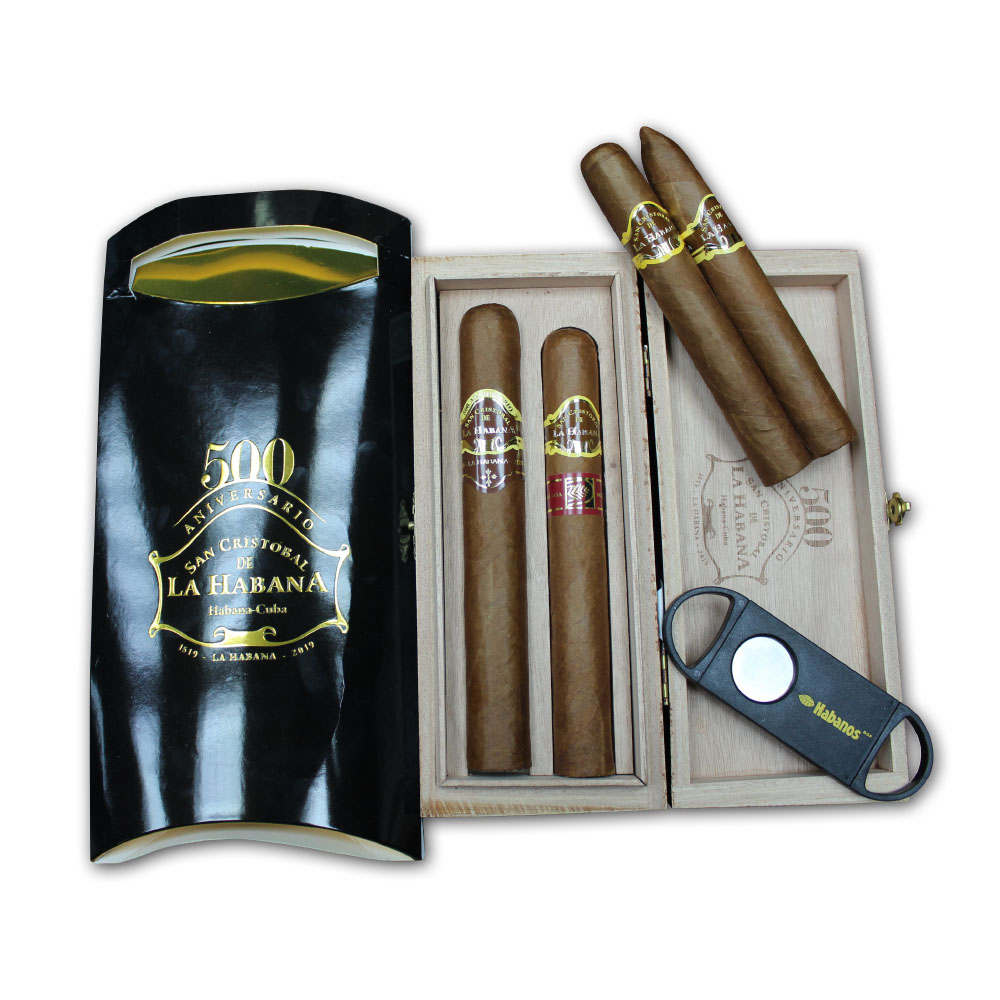 San Cristobal 500th anniversary gift set - 4 Cigars