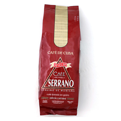 Serrano Selecto Roasted Beans - Cuban Coffee 500g