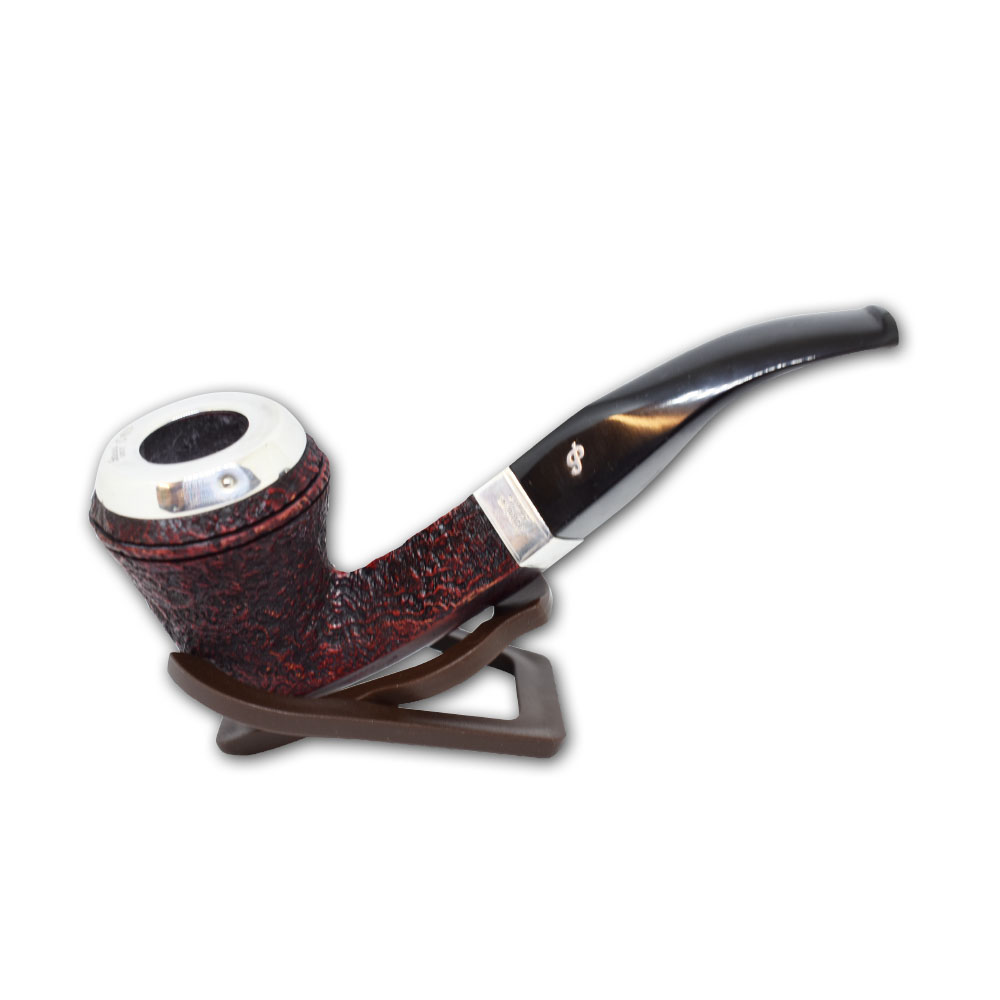 Peterson Silver Cap Fishtail Rustic XL26 Pipe (PE587) - End of Line