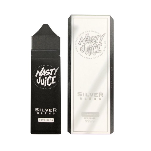 Nasty Juice Tobacco Edition Vape Liquid - Silver- 60ml 0mg