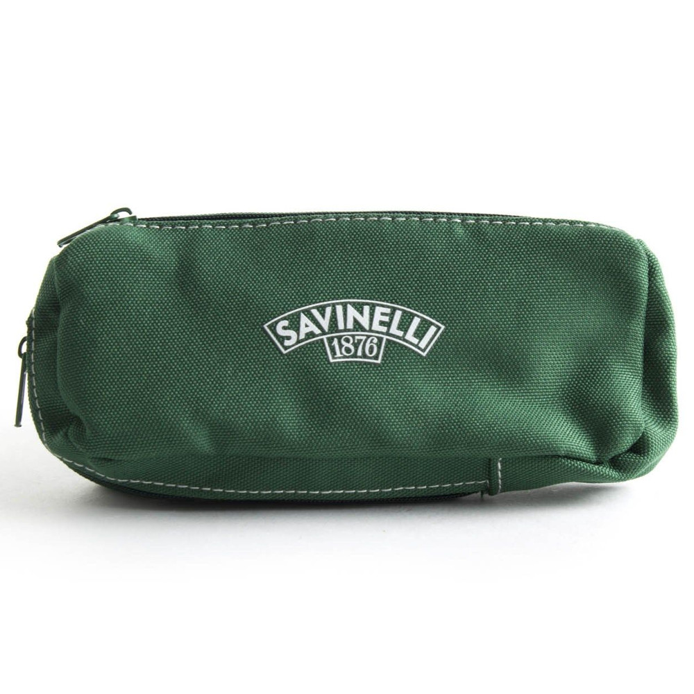 Savinelli Pipe & Tobacco Cloth Pouch Green