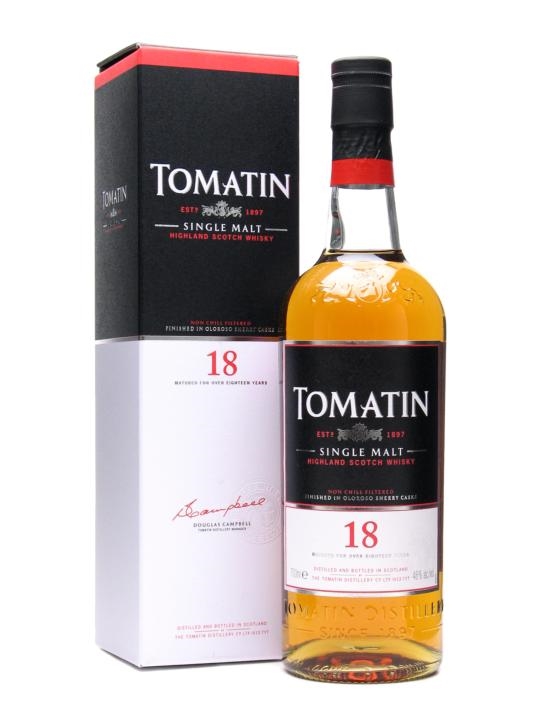 Tomatin 18 Year Old - 70cl 46%