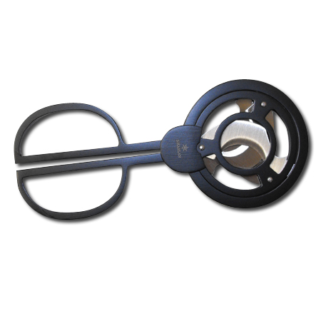 Tri Cut Cigar Scissors - Matt Black