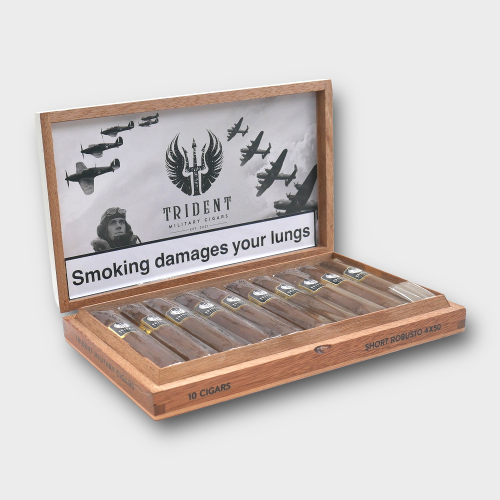 Trident Military Cigars The Few Short Robusto Cigar - Box of 10