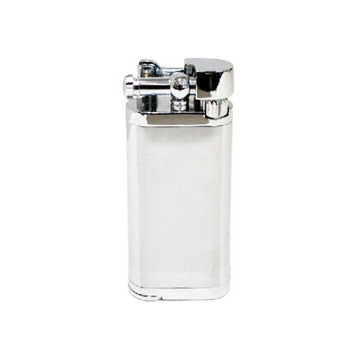 Tycoon Pipe Lighter with Pipe Tamper - Chrome Finish