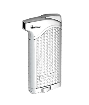 Vector Maximus - Pipe Lighter with Tamper - Silver