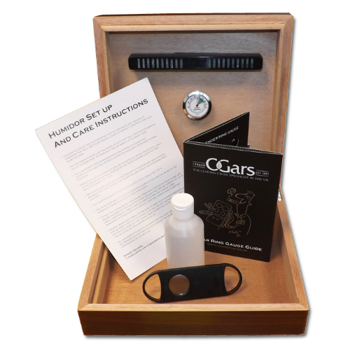 Vector Humidor – Walnut - 18 Cigar Capacity