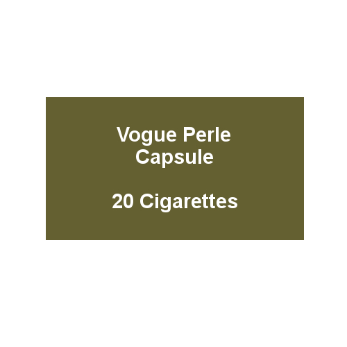 Vogue Blue Capsule - 1 Pack of 20 Cigarettes (20)