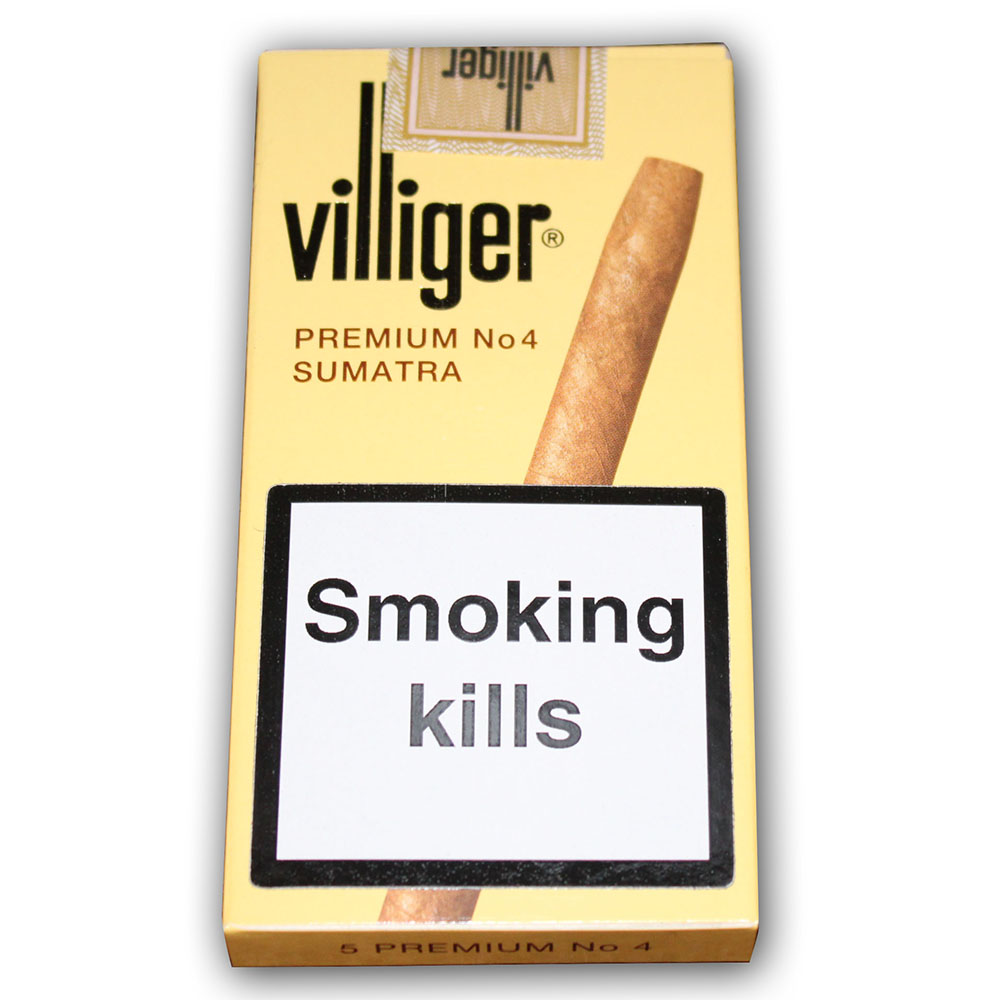 Villiger Premium No. 4 Cigar - Pack of 5