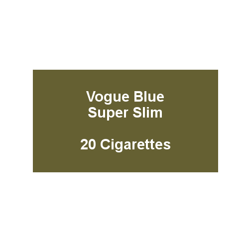 Vogue Blue 1 Pack of 20 cigarettes