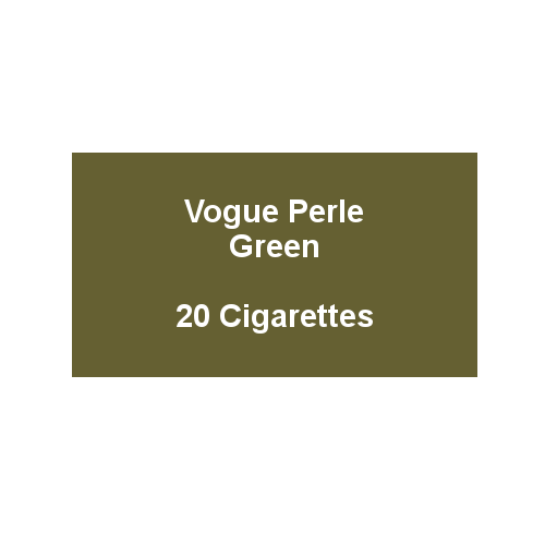 Vogue Green - 1 Pack of 20 Cigarettes (20)