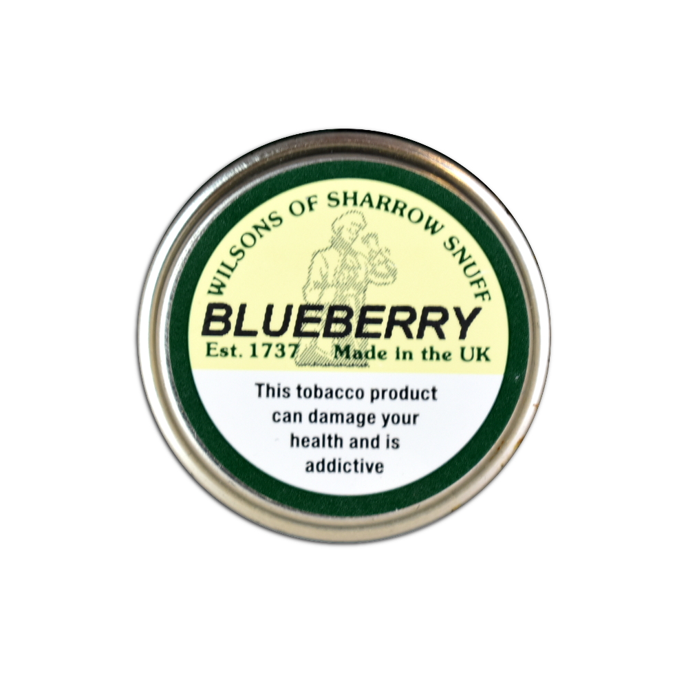 Wilsons of Sharrow - Blueberry Snuff - Small Tin - 5g (END OF LINE)