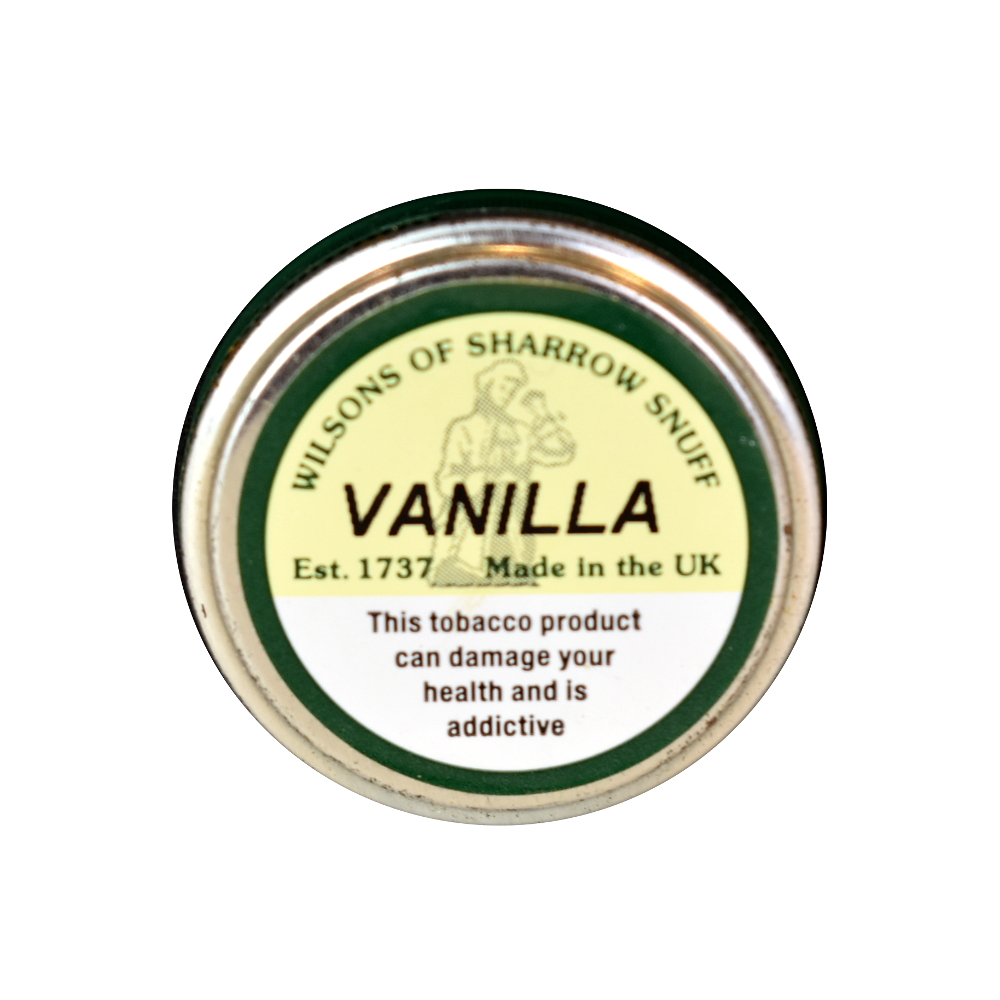 Wilsons of Sharrow - Vanilla Snuff - Medium Tin - 10g