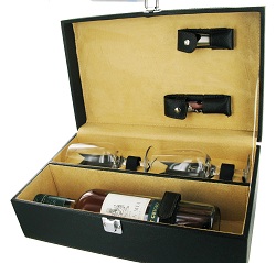 Leatherette Wine Box - WS13