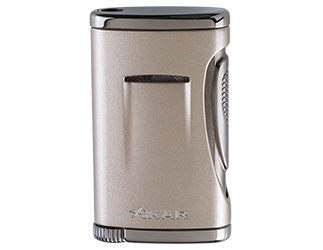 Xikar Xidris Single Jet Flame Lighter - Sandstone Tan