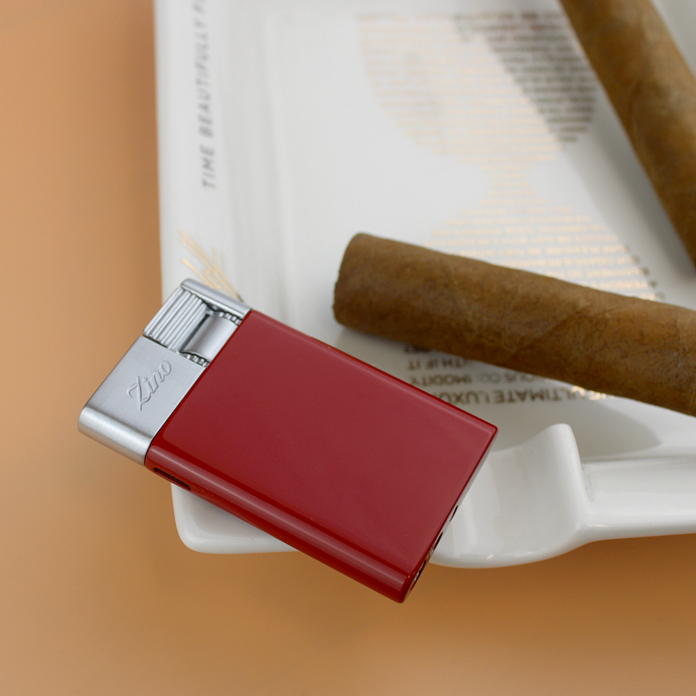 Zino ZM Jet Flame Lighter Red