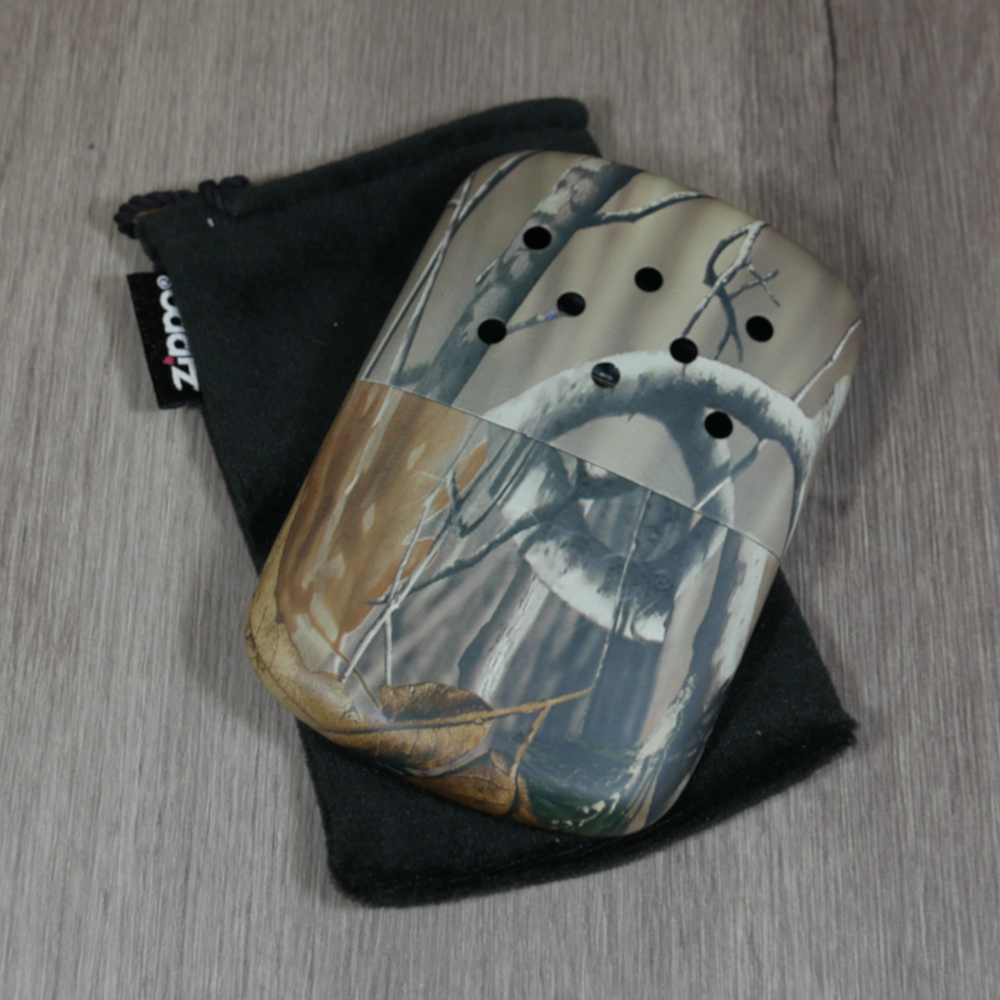 Chauffe-mains Zippo 12 Heures – Realtree Edge Camo – Avec Pochette – Occasion Excellent état