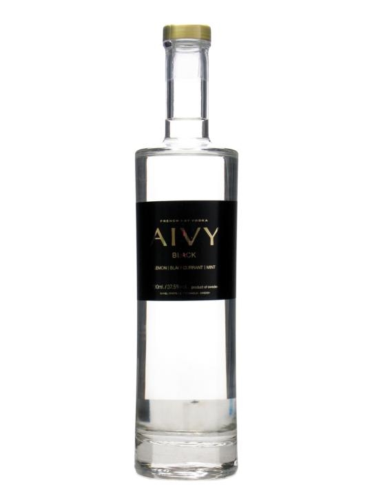 Aivy Black Lemon Blackcurrant & Mint Flavoured Vodka - 70cl 37.5%