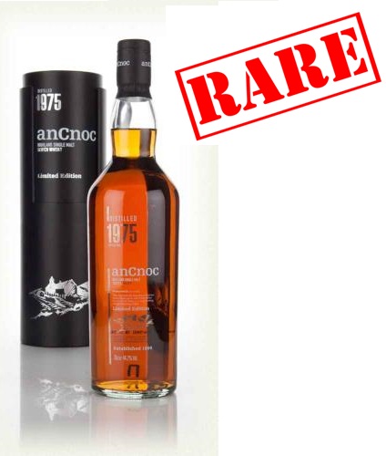 Ancnoc 1975 Vintage Malt Scotch Whisky - 70cl 44.2%