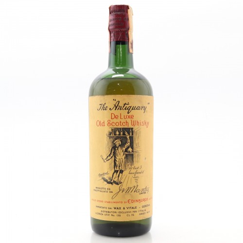 Antiquary De Luxe Circa 1960s Wax & Vitale Import Old Scotch Whisky - 75cl 43.5%