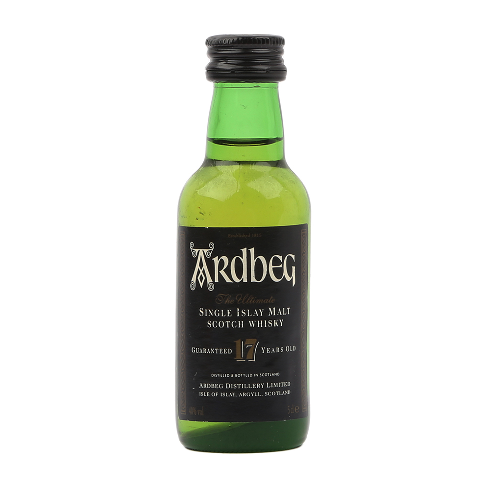 Ardbeg 17 Year Old \'Ultimate\' Miniature - 5cl 40%