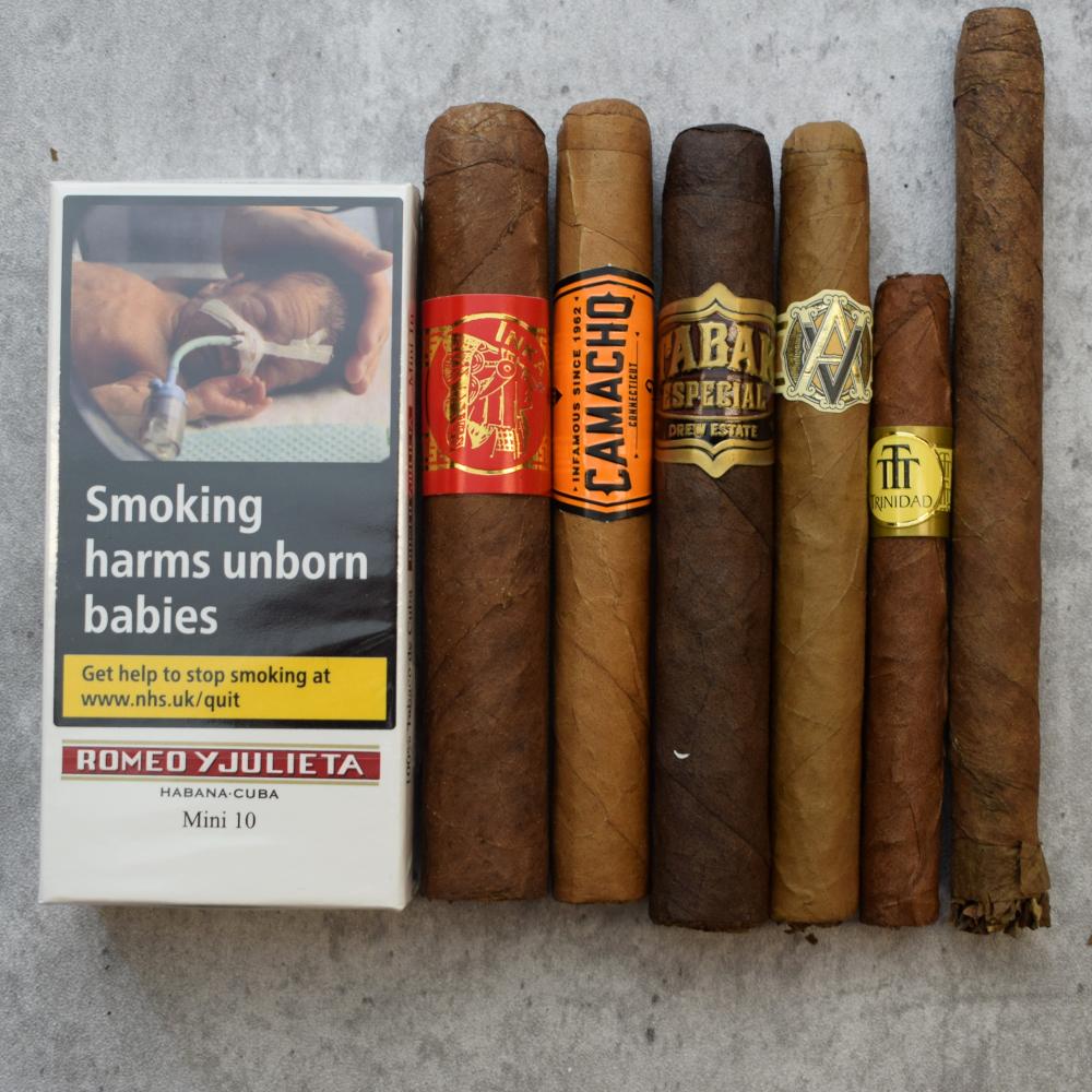 Around the World in a Quick Puff - 16 Cigars