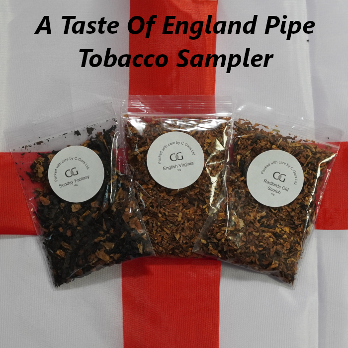A Taste of England Pipe Tobacco Sampler