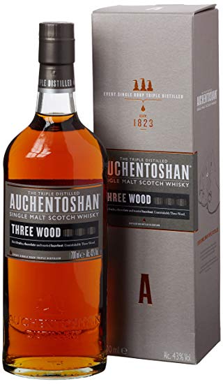 Auchentoshan Three Wood Matured Old Packaging - 70cl 43%