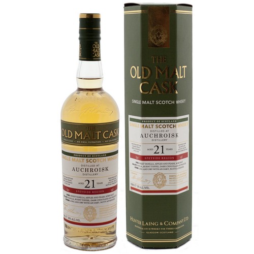 Old Malt Cask Auchroisk 21 Year Old 1994 Whisky - 70cl 50%