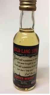 Auld Lang Syne Whisky Miniature - 5cl 40%