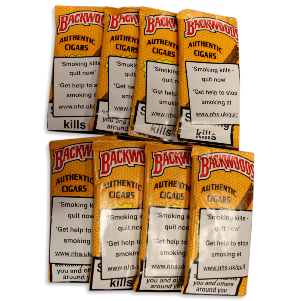 Backwoods Yellow Cigars - 8 Packs of 5 (End of Line)