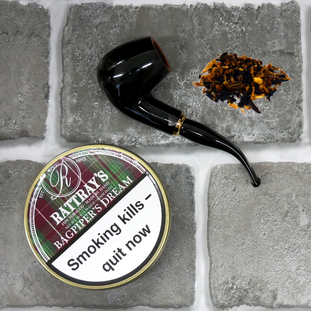 bagpipers dream tobacco Rattrays Bagpipers Dream Pipe Tobacco 50g Tin