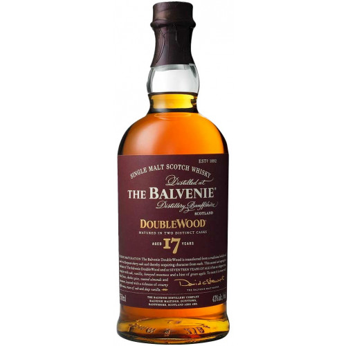 値下げ)THE BALVENIE DOUBLEWOOD 17年 700ml Balvenie 17 Year Old Doublewood Single Malt Scotch Whisky - 70cl 43%