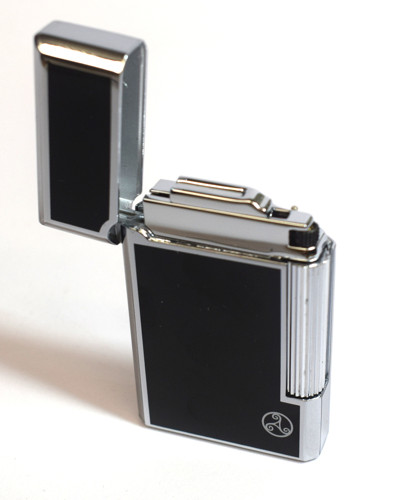 Rattrays Bel Black Soft Flame Pipe Lighter