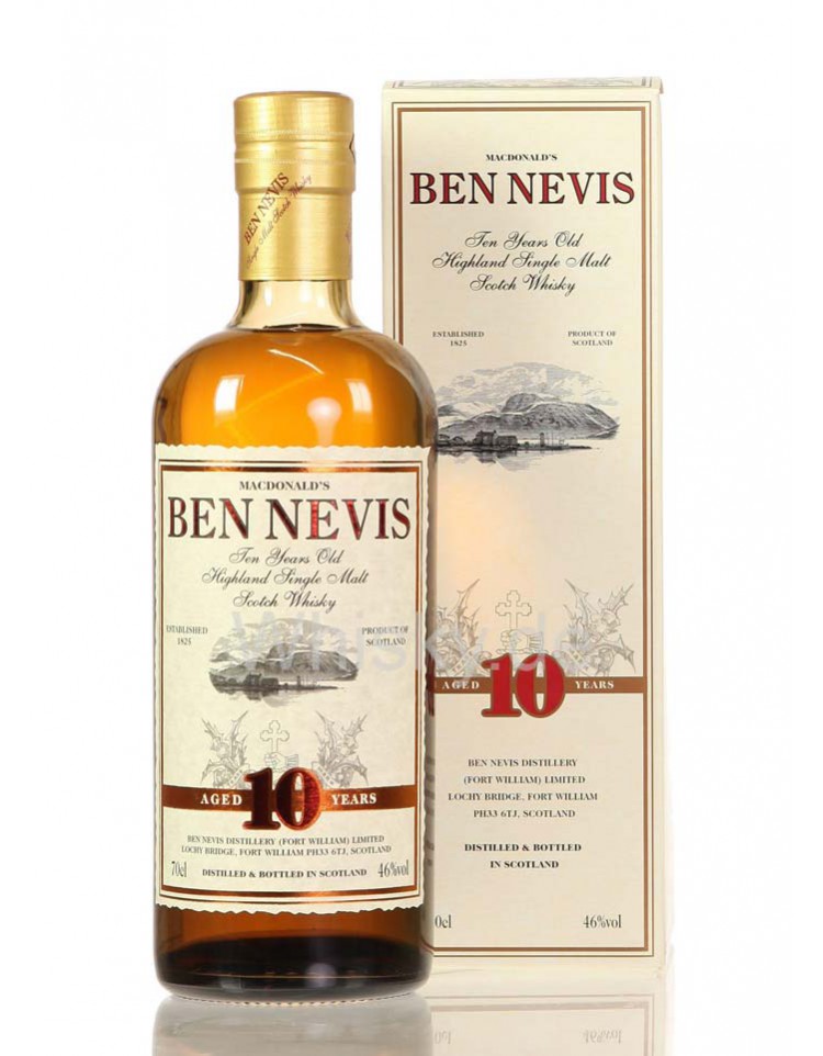 Ben Nevis 10 Year Old - 70cl 46%